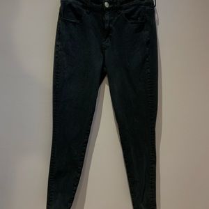 Black Super Stretch (X4) High-Rise Jeggings